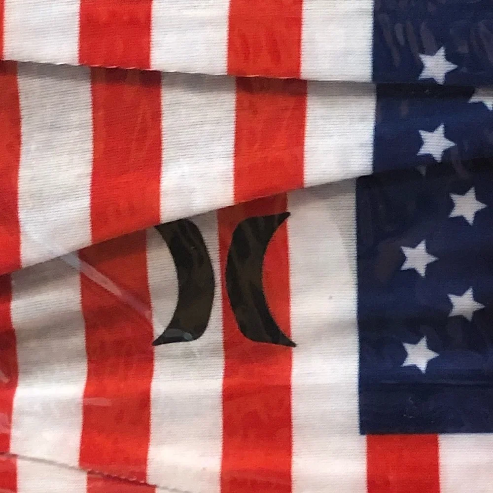 🆕 Hurley American Flag 🇺🇸 Face Gaiter ..unisex